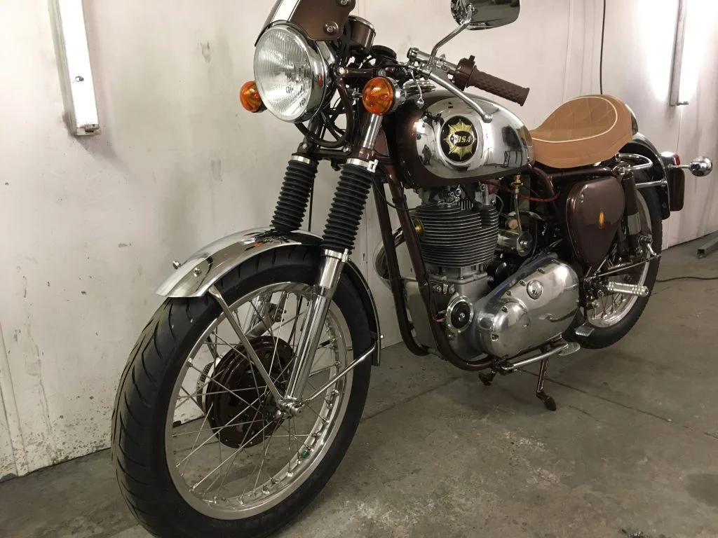 BSA Gold Star Finished LHS